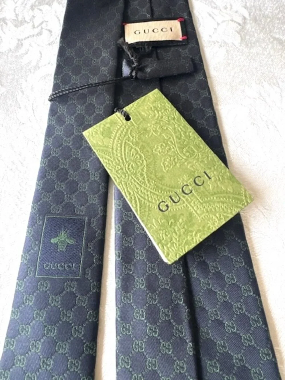 Gucci Silk Jacquard Tie Formal